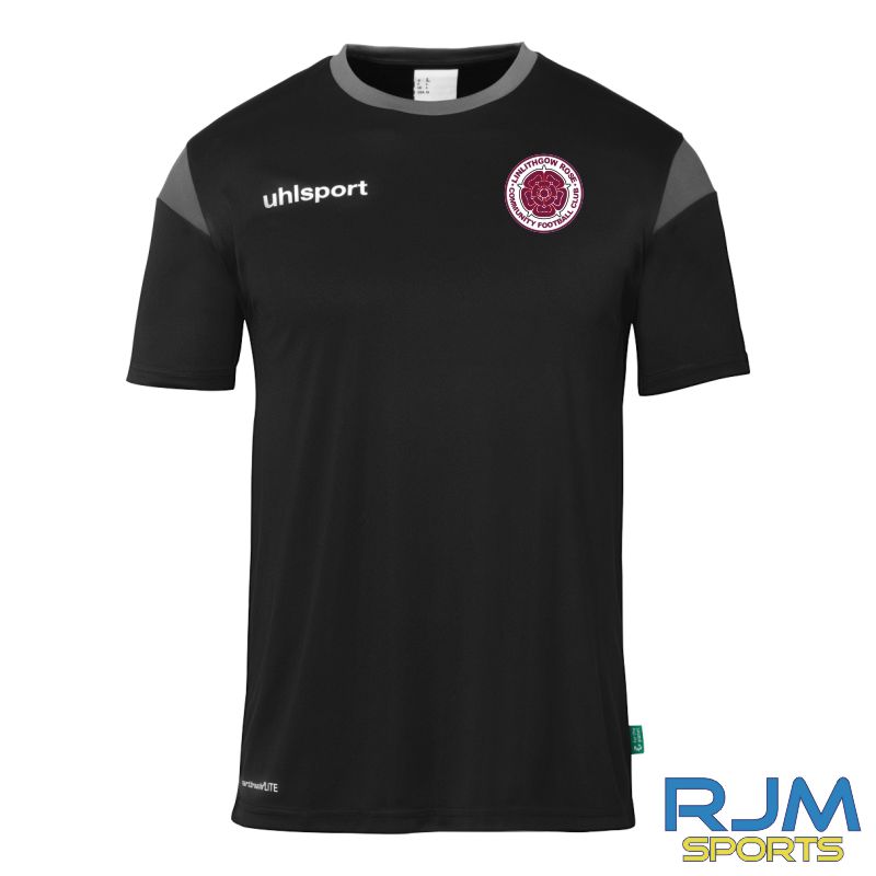 Linlithgow Rose Community FC Coaches Uhlsport Squad 27 Jersey Black