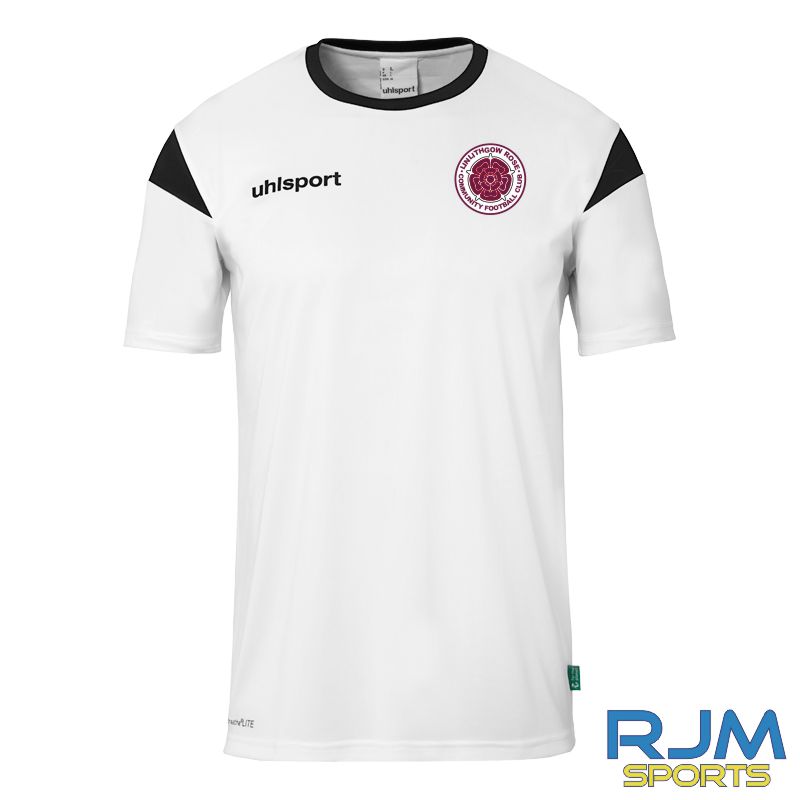 Linlithgow Rose Community FC Away Uhlsport Squad 27 Jersey White/Black