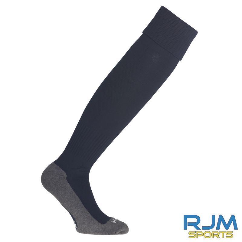 Linlithgow Rose Community FC Players Training Uhlsport Team Pro Essential Sock Navy