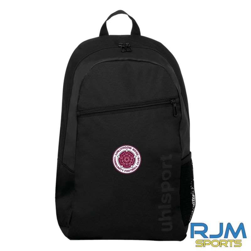 Linlithgow Rose Community FC Uhlsport Essential Backpack Black