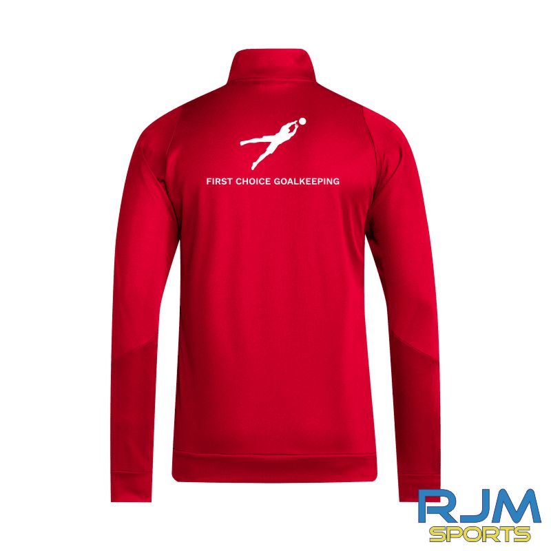 First Choice Goalkeeping Adidas Tiro 24 Training Jacket Red - Image 2