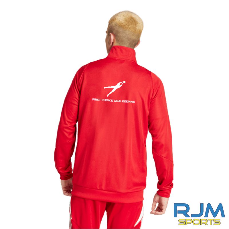 First Choice Goalkeeping Adidas Tiro 24 Windbreaker Red - Image 2