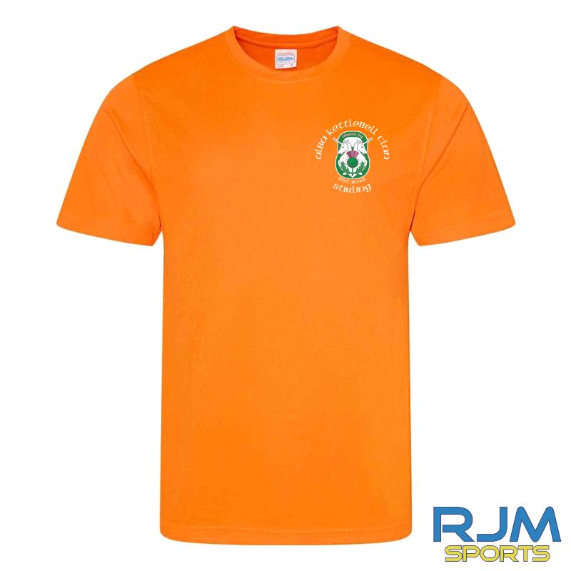 Alba Kettlebell Clan Gildan T-Shirt Orange