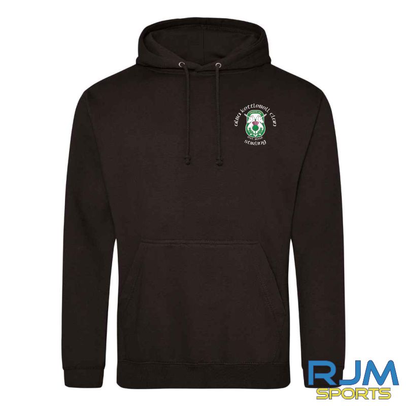 Alba Kettlebell Clan AWDis College Hoodie Jet Black