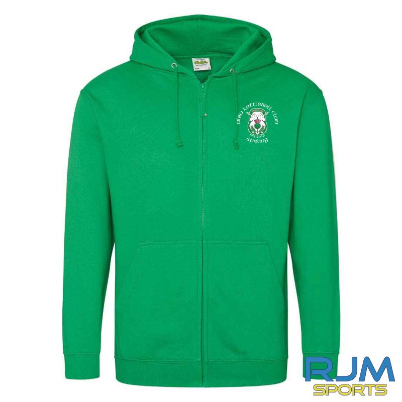 Alba Kettlebell Clan AWDis Zoodie Kelly Green