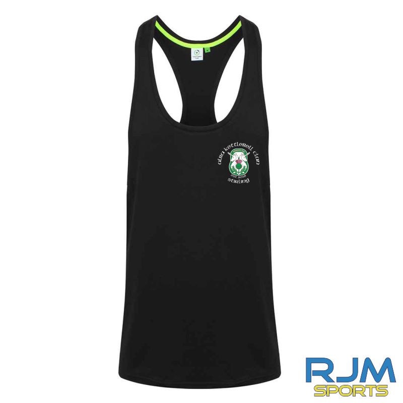 Alba Kettlebell Clan Tombo Muscle Vest Black