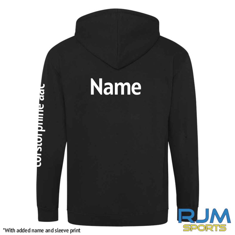 Corstorphine AAC AWDis Ladies Zipped Hoodie - Image 4