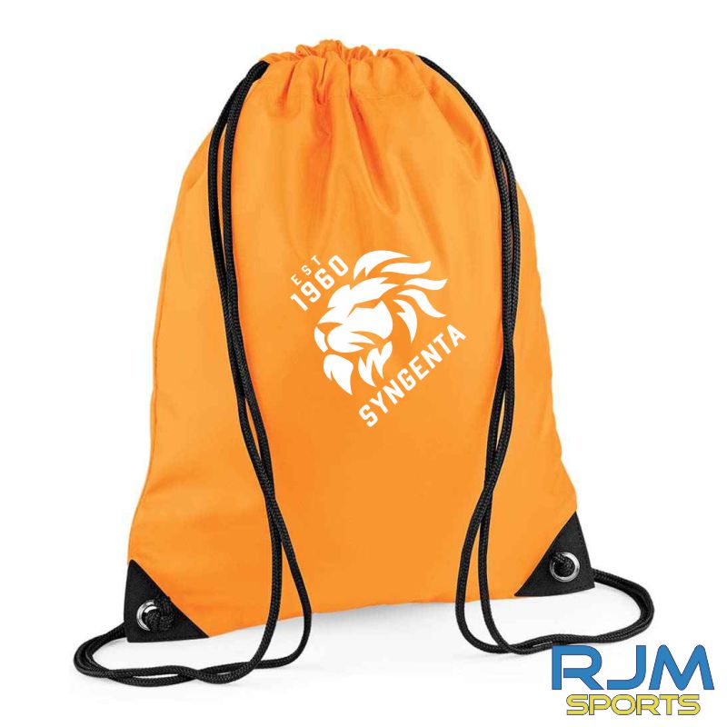 Syngenta Juveniles FC Drawstring Bag Fluo Orange