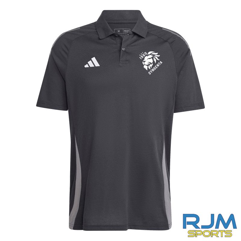 Syngenta Juveniles FC Coaches Training Adidas Tiro 24 Competition Polo Black/Grey
