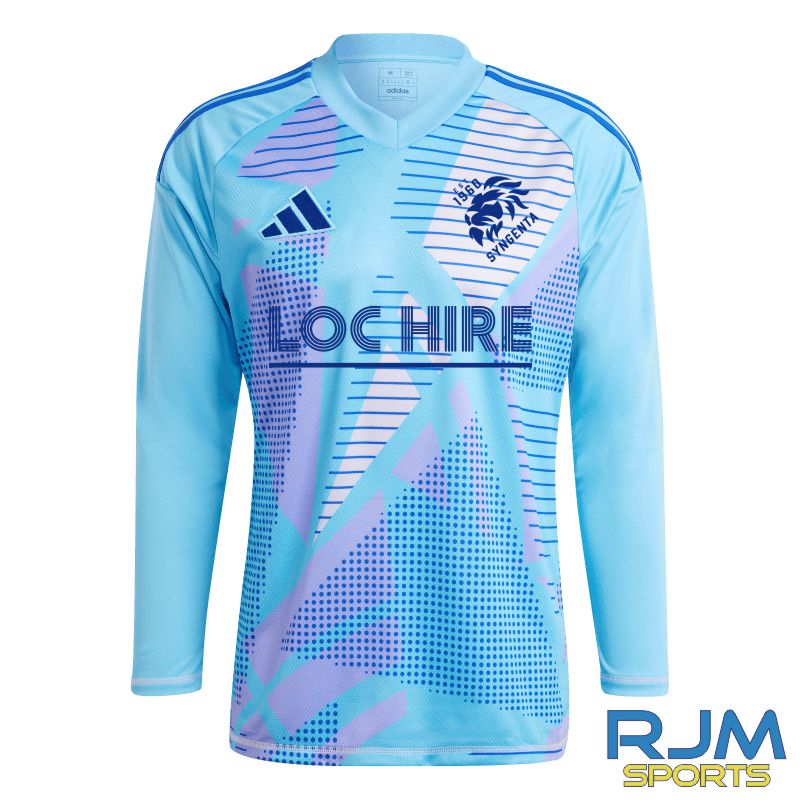 Syngenta Juveniles FC Home Goalkeeper Adidas Tiro 24 Competition Jersey Semi Blue Burst