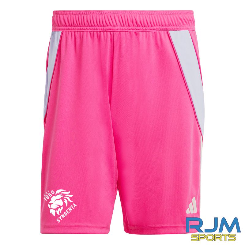 Syngenta Juveniles FC Away Goalkeeper Adidas Tiro 24 Shorts Team Real Magenta