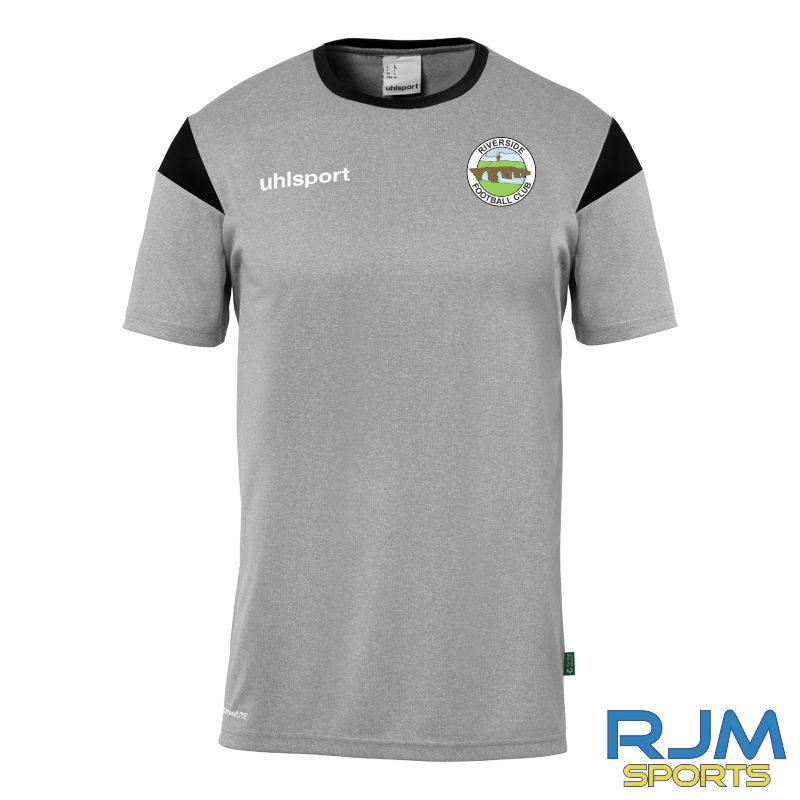 Riverside FC Coaches Uhlsport Squad 27 Jersey Dark Grey Melange/Black