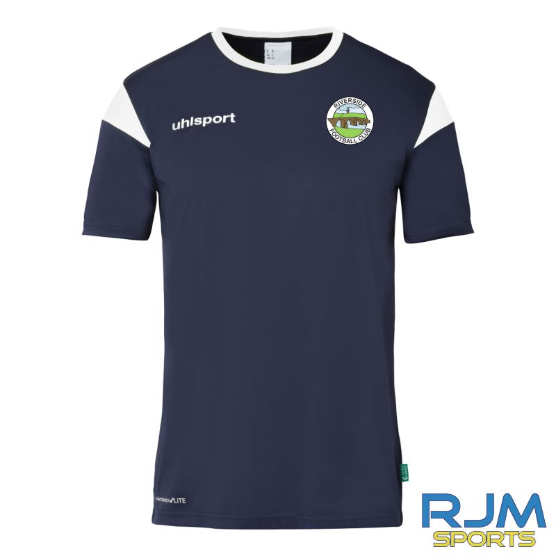 Riverside FC Training Uhlsport Squad 27 Jersey Navy/White