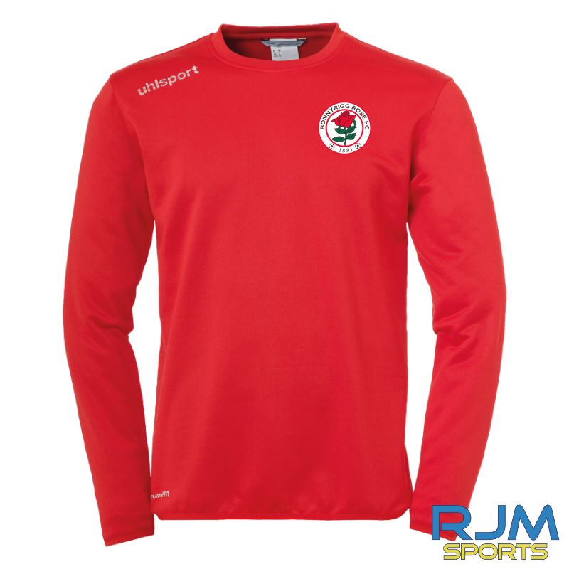 Bonnyrigg Rose FC Uhlsport Training Top Red