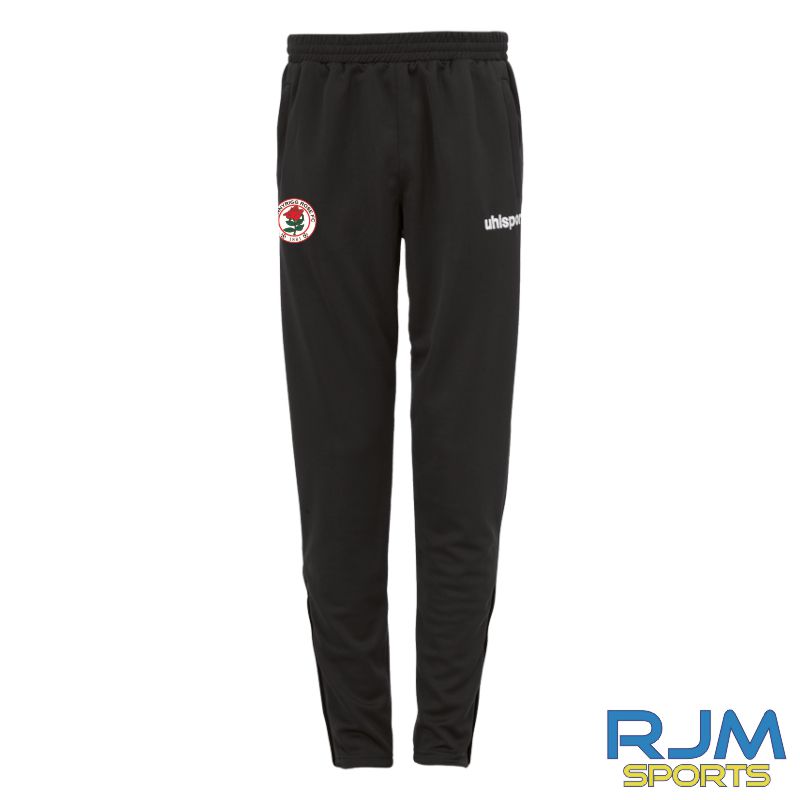 Bonnyrigg Rose FC Uhlsport Team Pants Black