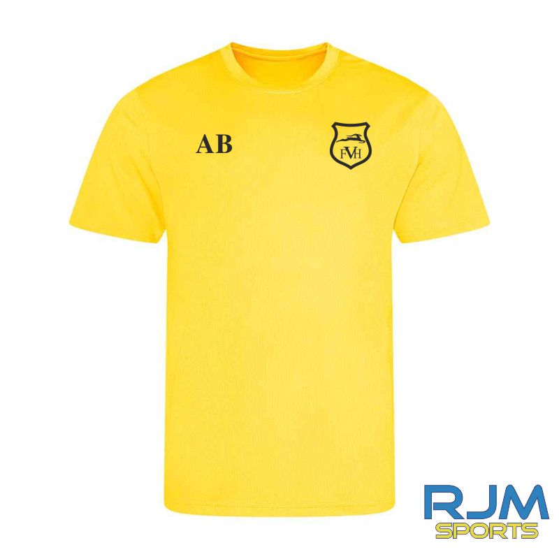 Falkirk Victoria Harriers AWDis Cool T-Shirt Sun Yellow