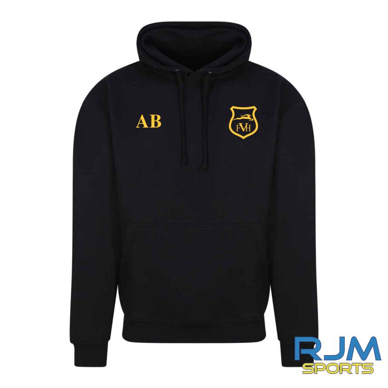 Falkirk Victoria Harriers AWDis College Hoodie Jet Black
