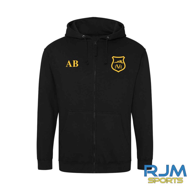 Falkirk Victoria Harriers AWDis Zoodie Jet Black