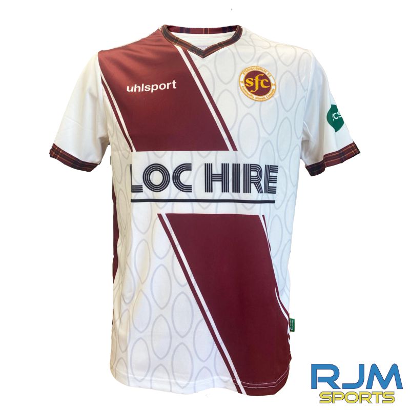 Stenhousemuir FC 2025/26 Away Shirt White