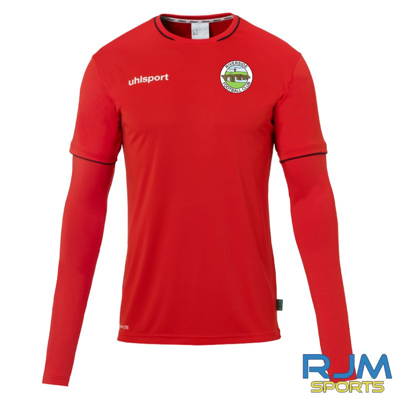 Riverside FC Uhlsport Away Save Goalkeeper Jersey Red