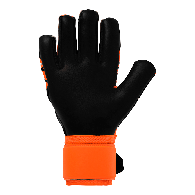 Uhlsport Super Resist Plus HN Goalkeeper Gloves Orange/White/Black - Image 3