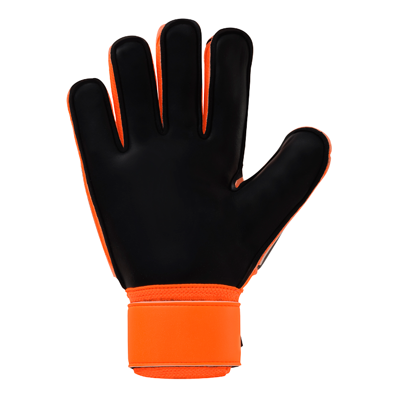Uhlsport Soft Resist Plus Flex Frame Goalkeeper Gloves Orange/White/Black - Image 3
