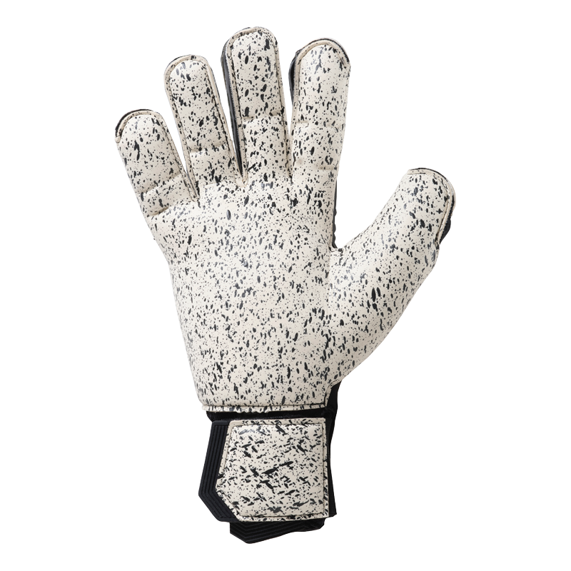 Uhlsport Supergrip Plus Flex Frame Carbon Goalkeeper Gloves Black/Yellow - Image 3