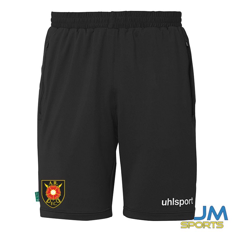 Albion Rovers FC Uhlsport Essential Tech Shorts Black