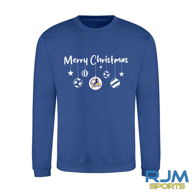 Cumbernauld Colts FC Christmas Merry Christmas Sweatshirt - Image 3