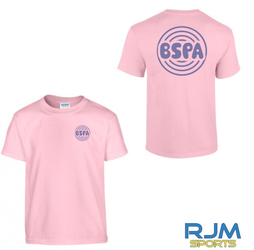 BSPA Adults Circle Logo Cotton T-Shirt - Image 3