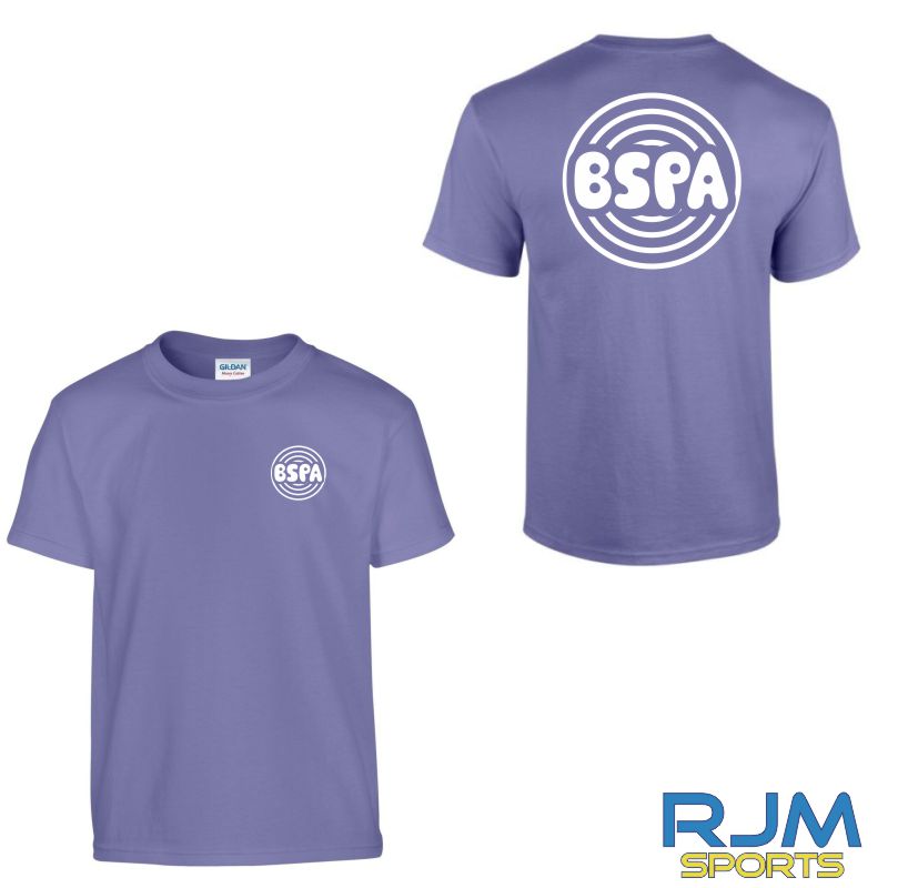 BSPA Adults Circle Logo Cotton T-Shirt - Image 4
