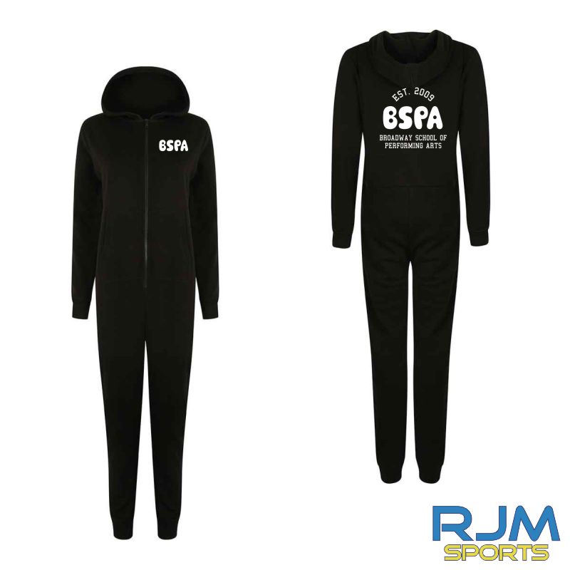 BSPA Adults Est 2009 Logo Onsie Black - Image 3