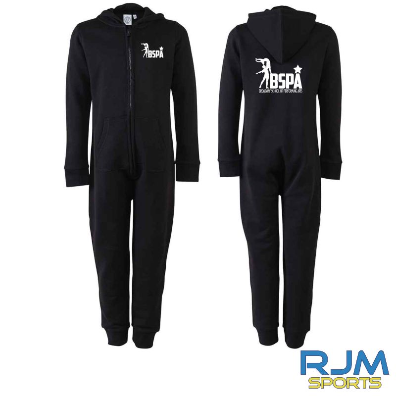 BSPA Kids Original Logo Onsie Black