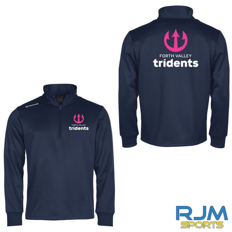 Forth Valley Tridents Stanno Field 1/4 Zip Top Navy