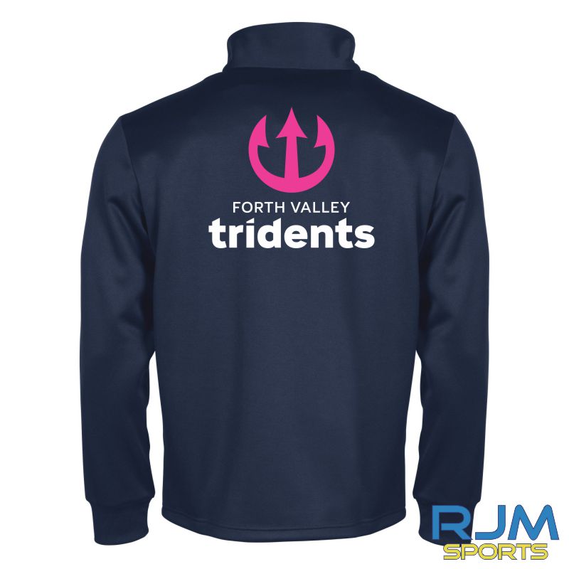 Forth Valley Tridents Stanno Field 1/4 Zip Top Navy - Image 3