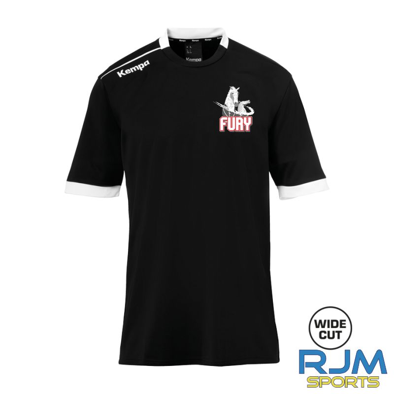 Falkirk Fury Kempa Player Shooting Shirt Black