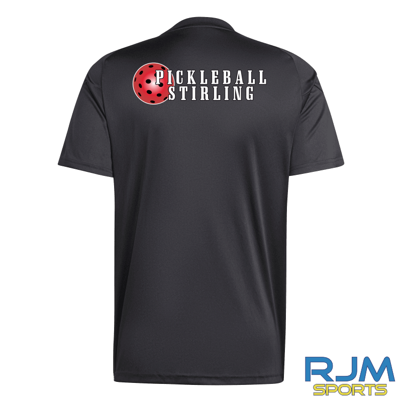 Pickleball Stirling Adidas Tiro 24 Jersey Black/White - Image 2