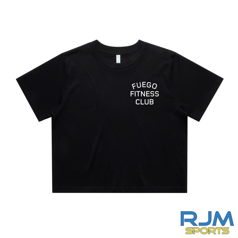 Fuego Fitness Club Classic Crop T-Shirt Club Range