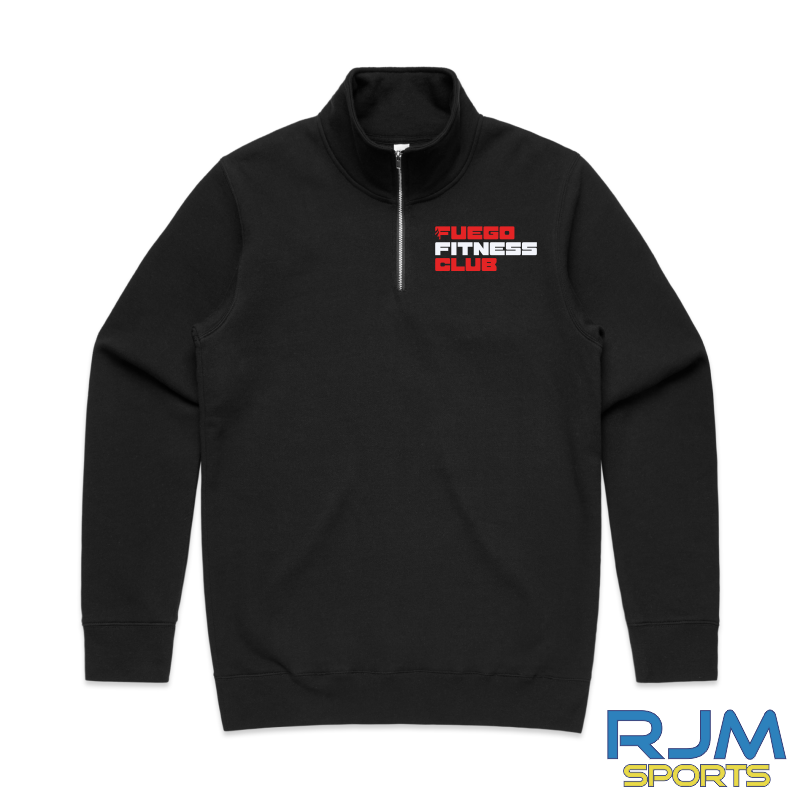 Fuego Fitness Club Half Zip Crew Original Range