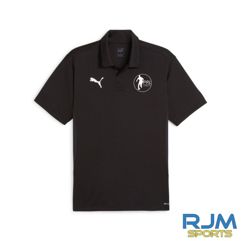 PRL Coaching Puma TeamGoal Polo Shirt Black