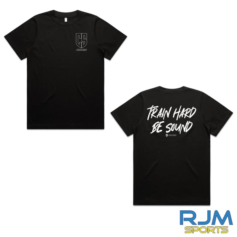 CS Fitness 'Train Hard Be Sound' Heavy T-Shirt Female Fit