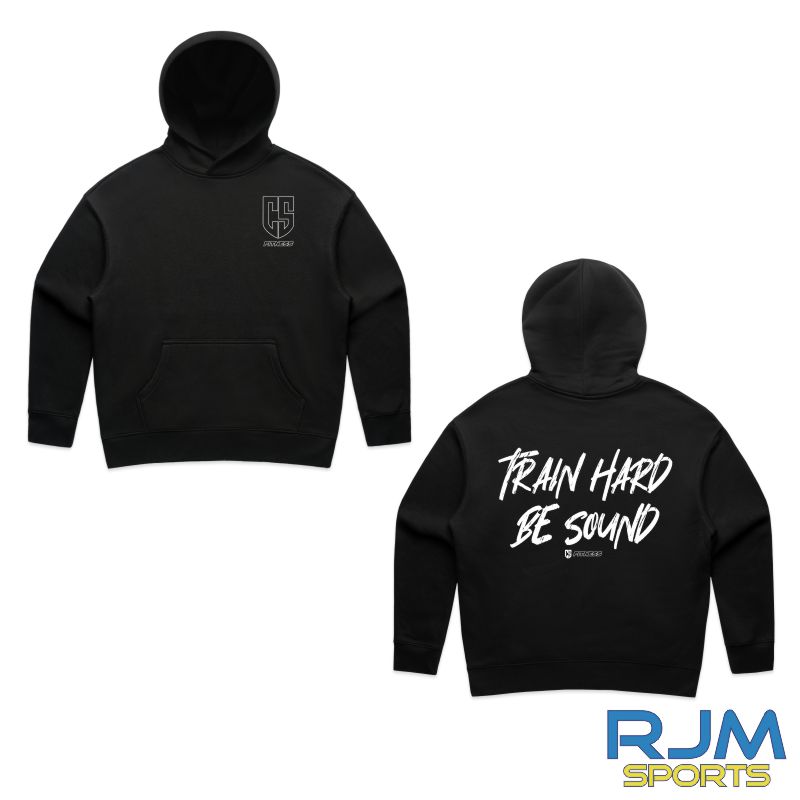 CS Fitness 'Train Hard Be Sound' Relax Hoodie Female Fit