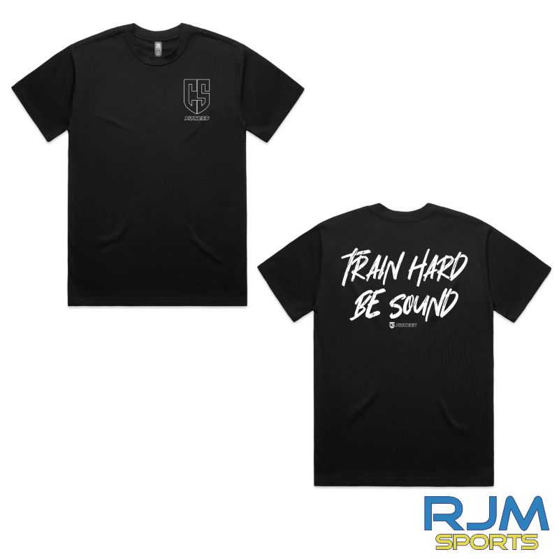 CS Fitness 'Train Hard Be Sound' Heavy T-Shirt Male Fit