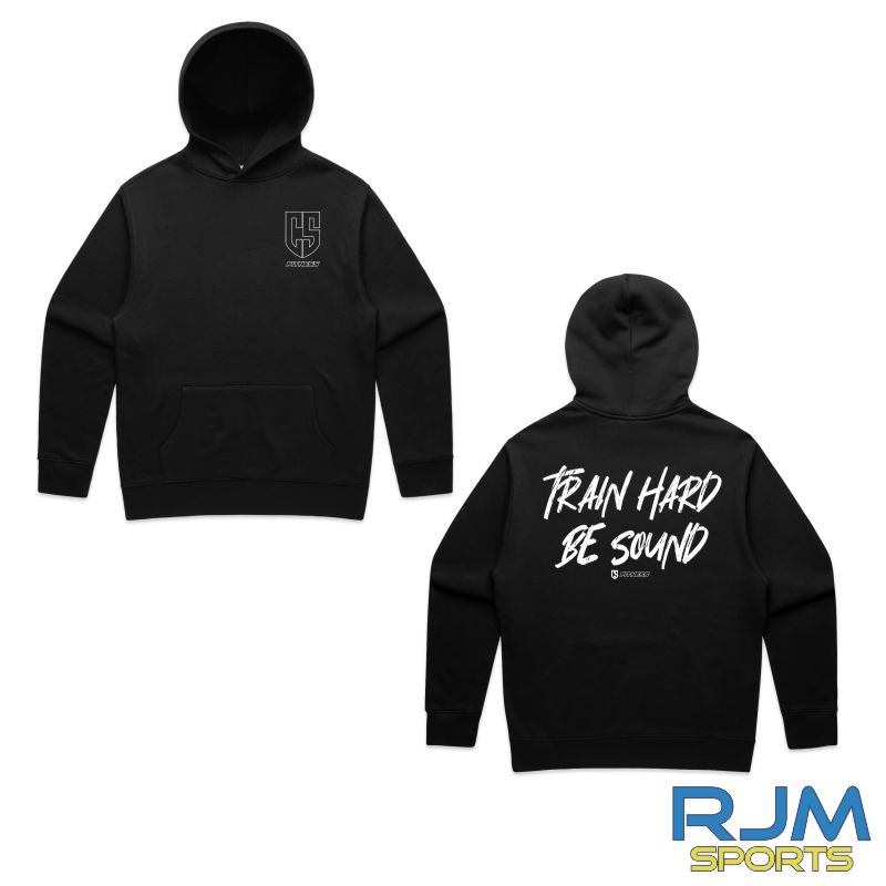 CS Fitness 'Train Hard Be Sound' Relax Hoodie Male Fit