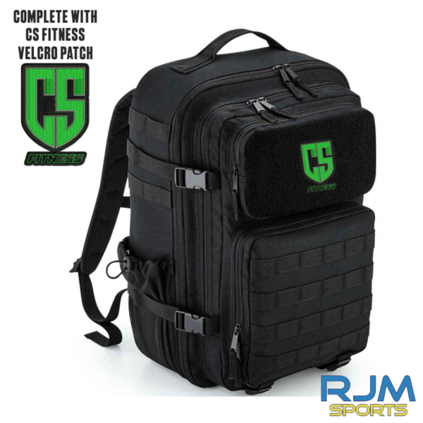 CS Fitness Velcro Backpack with CS Fitness Velcro Badge