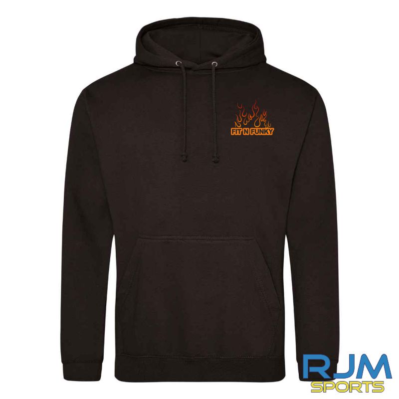Fit n Funky AWDis College Hoodie Black
