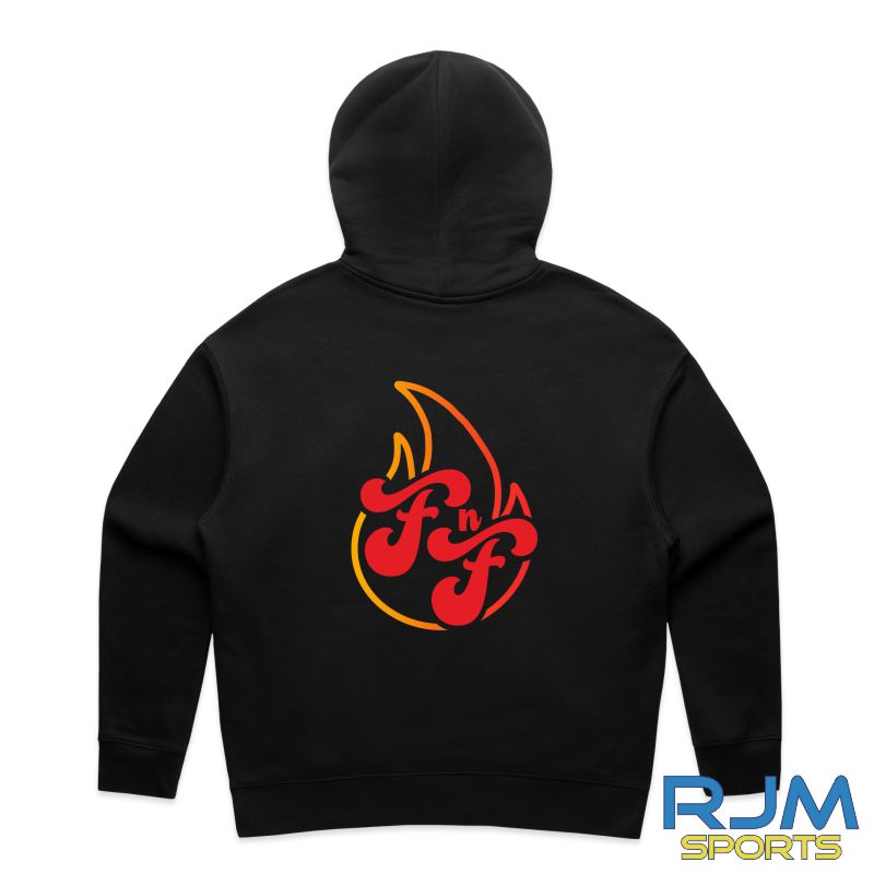 Fit n Funky Relax Zip Hood Black - Image 2