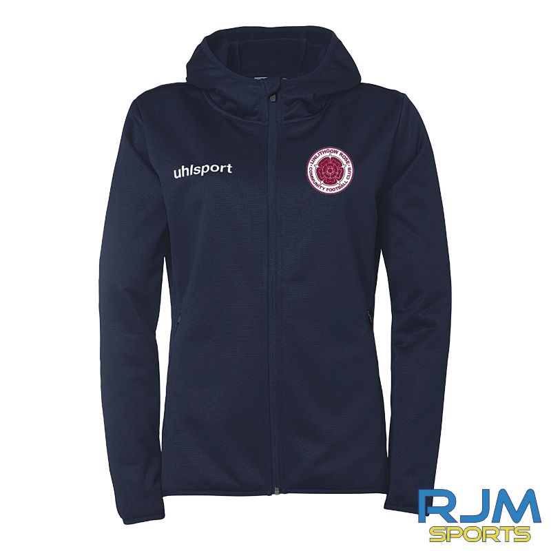 Linlithgow Rose Community FC Female Fit Training Uhlsport Essential Fleece Jacket Navy