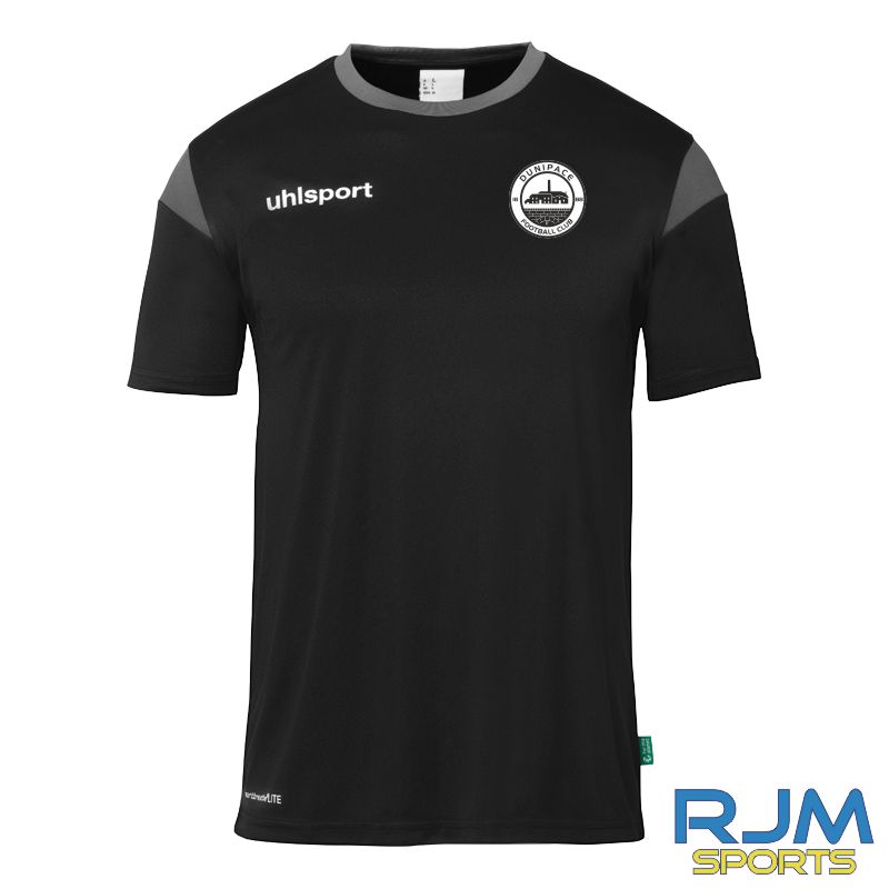 Dunipace FC Coaches Uhlsport Squad 27 Jersey Black/Anthracite