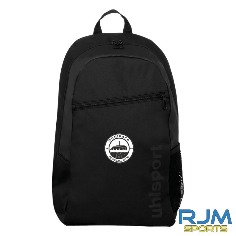 Dunipace FC Uhlsport Essential Backpack Black